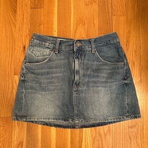 NWOT Zara Denim Mini Skirt